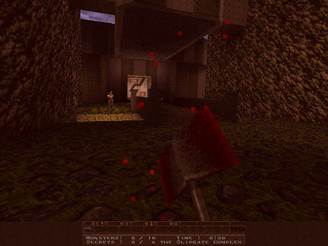 Quake running on Onyx
